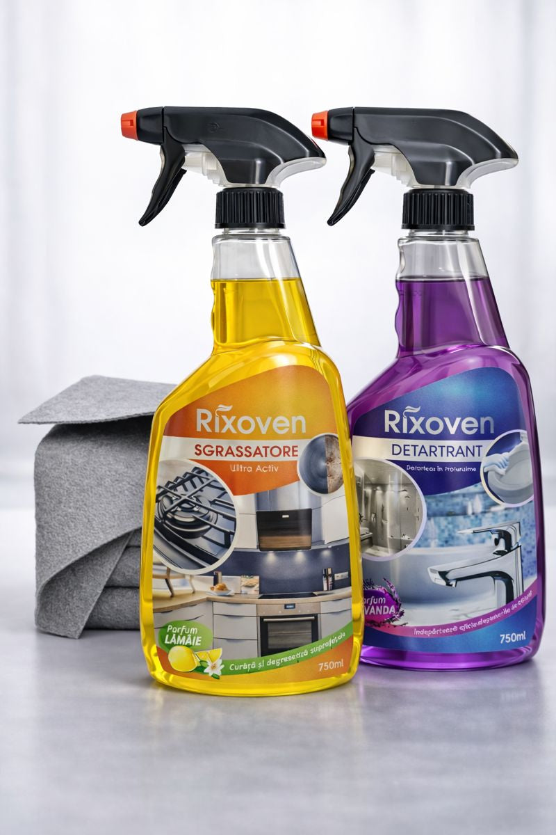 Pachet bucătărie și baie